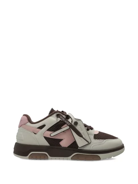 Sneakerși Off-white business alb