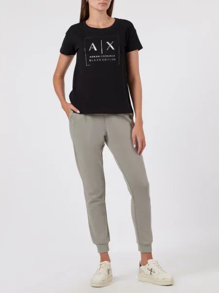 Футболка Armani Exchange чорна