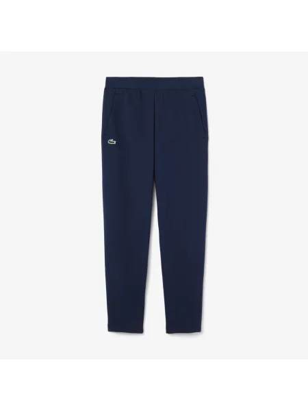 Lacoste Dres Tennis X Novak Djokovic Z Zamkiem Z Nadrukiem Regular Fit granatowy