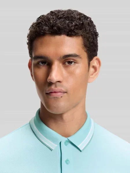 Koszulka polo o kroju regular fit z czystej bawełny model „PADDY” Boss Green