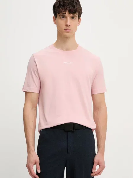 Marc O'Polo t-shirt Ανδρικό ροζ