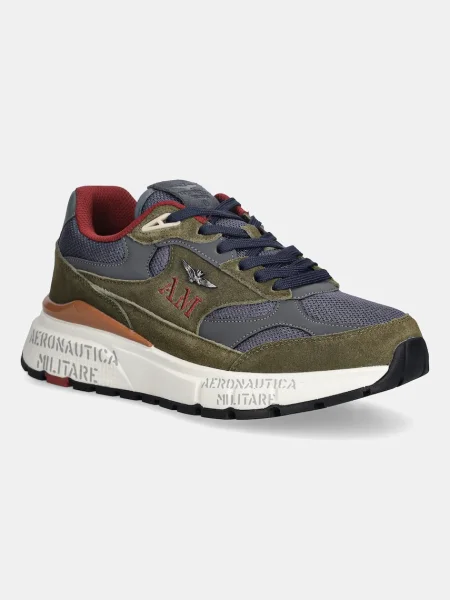 Маратонки Aeronautica Militare SNEAKERS мъжки зелено