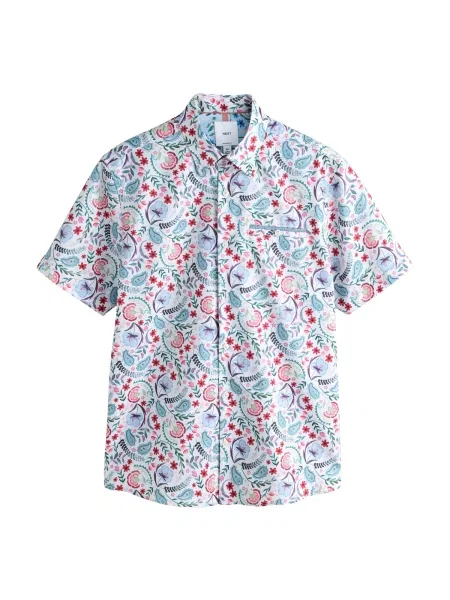 Next Cămașă opal / deschis / oliv / magenta albastru