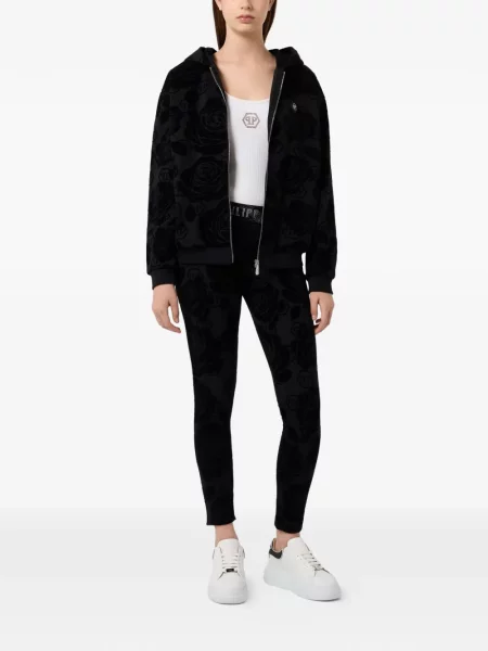 Leggings Philipp Plein negru