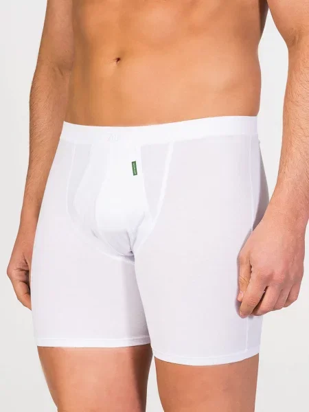 Zd ZERO DEFECTS Boxeri Cyclist Egyptian cotton' alb