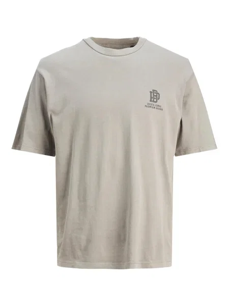 JACK & JONES Tricou PETE gri grafit / gri deschis