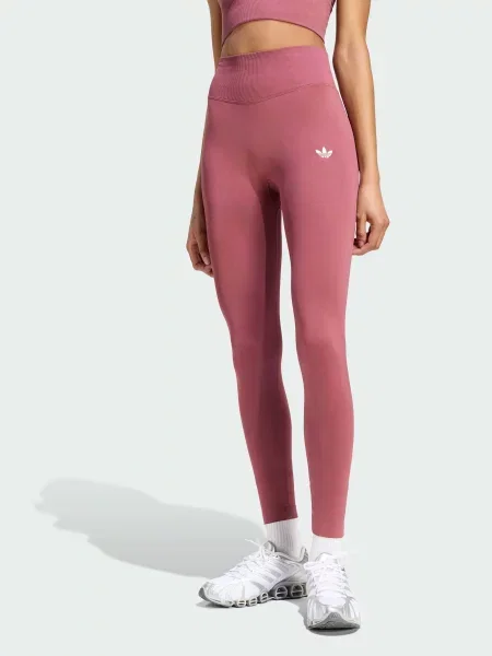 Легінси adidas Adidas Essentials бордовий перероблений