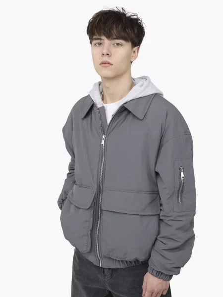 Демісезонна куртка YUKI сірий