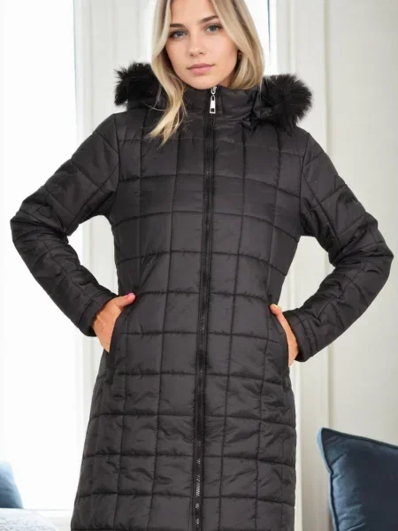 Palton Dewberry negru