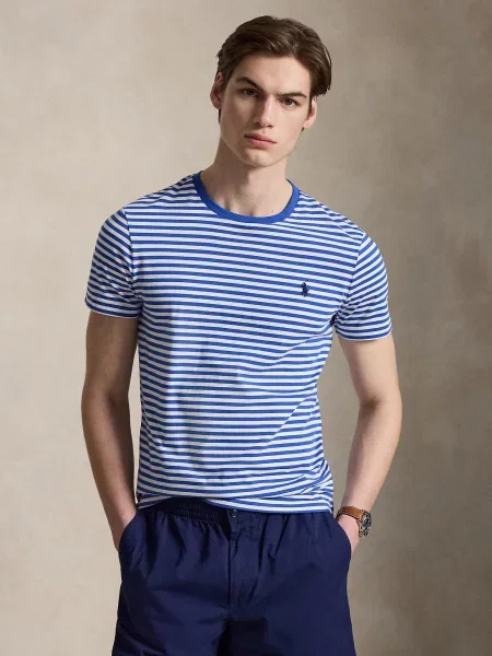 Polo Ralph Lauren Tričko / biela modrá