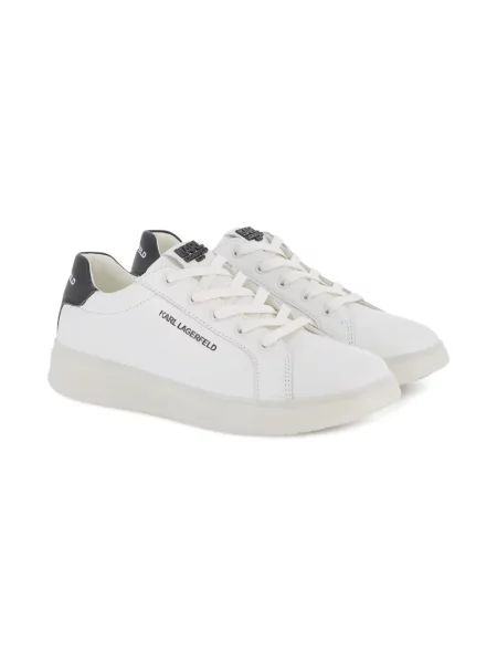 Sneakersy dziecięce Karl Lagerfeld białe