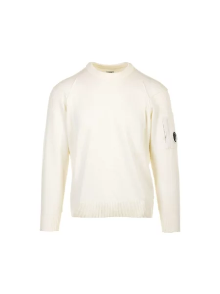 Sweter C.p. Company wełniany biały