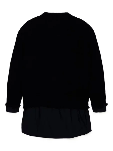 Sukienka dziecięca Mm6 Maison Margiela czarna