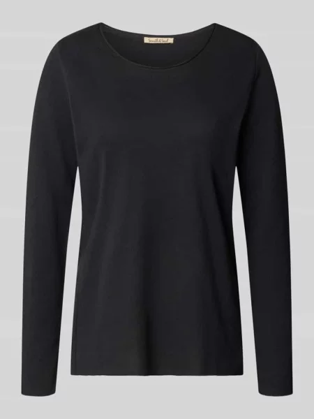 Longsleeve z okrągłym dekoltem Smith And Soul czarna