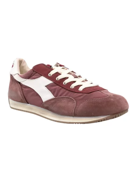 Sneakersy Diadora skórzane brązowe
