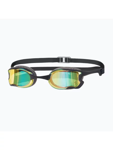 Okulary do pływania Zoggs Raptor HCB Titanium grey/black mirror blue czarne
