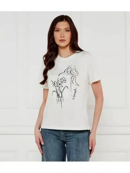 Desigual Tricou PARAGUAY alb