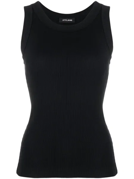 Top Styland tricotate negru