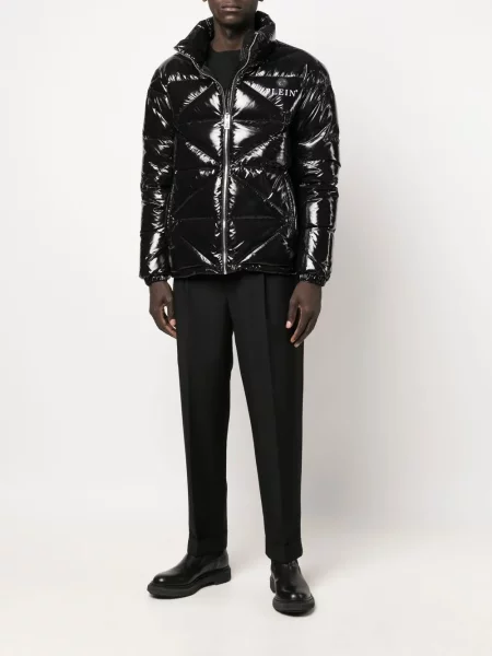 Kurtka Philipp Plein ocieplana czarna