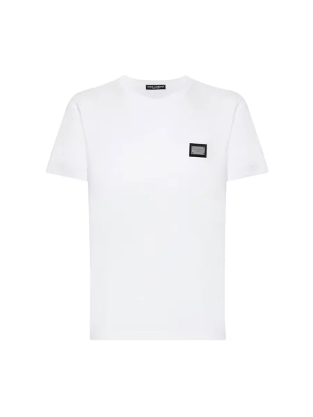Koszulka Dolce And Gabbana z logo biała