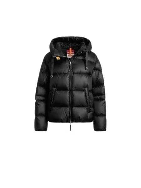 Krótka kurtka Parajumpers z kapturem czarna