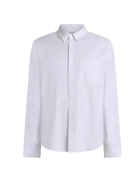 Calvin Klein Jeans Cămașă gri alb