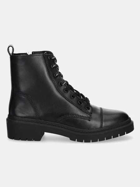 Кожаные ботинки Aldo черные