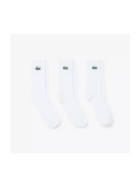 Ponožky Lacoste biela