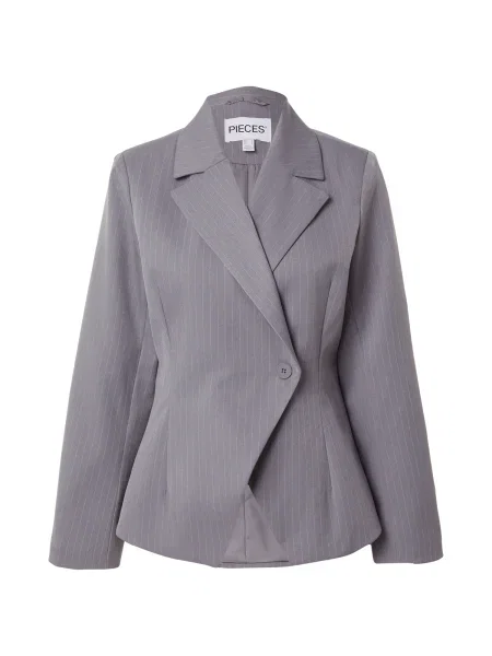 PIECES Sacou PCFALKA gri alb