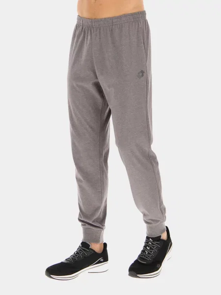 Штани спортивні Lotto темно-сірий/меланж бавовна/поліамід сірі