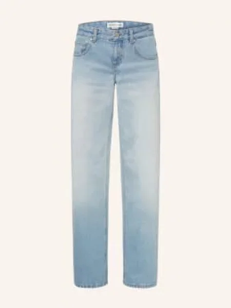 Victoria Beckham Proste Dżinsy Harper blau niebieskie