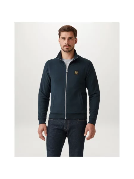 Bluza rozpinana Belstaff niebieska