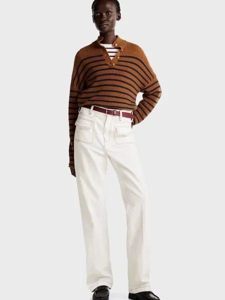 Джинси кльош Tommy Hilfiger білі