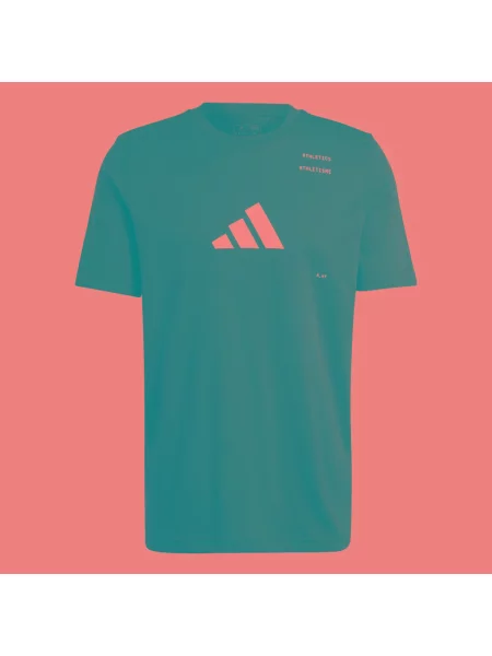 ADIDAS koszulka sportowa t-shirt treningowy Athletics S czarna