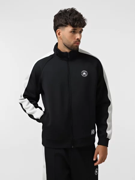 Свитер Converse ретро черный