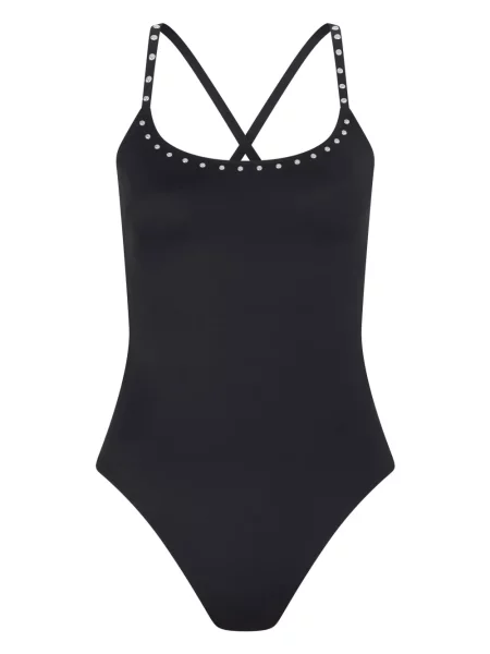 Бански Let's Swim с шипове черно