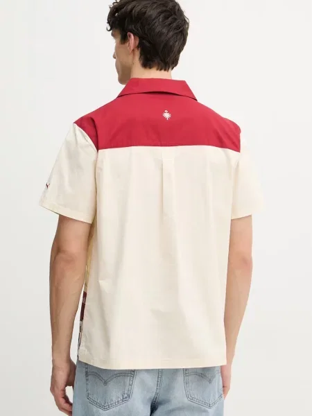 Puma koszula PALAIS ARTISAN Shirt relaxed beżowy