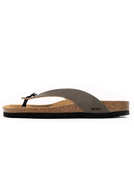 Bayton Flip-flops Lucca gri negru
