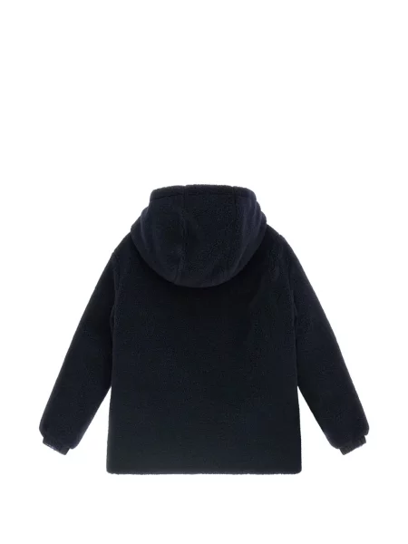 Parka dziecięca Moncler Enfant niebieska