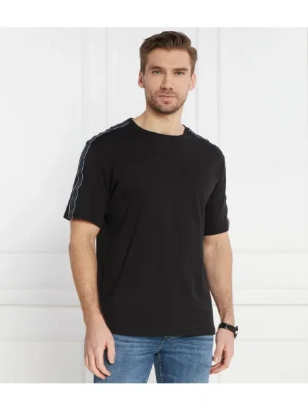 Tommy Hilfiger Tricou SS TEE LOGO | negru