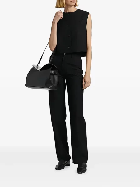 Pantaloni Loulou negru