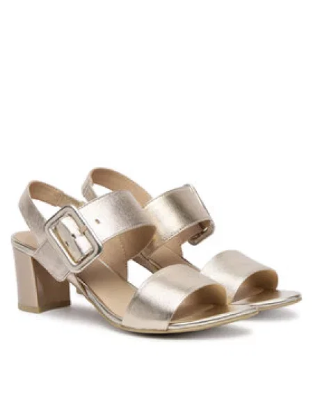 Sandále Caprice Zlatá