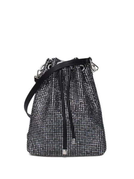 Geantă Jimmy Choo din satin negru