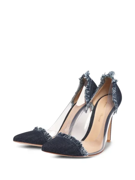 Pantofi cu toc Gianvito Rossi albastru