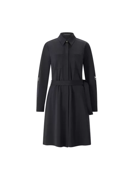 Krótka sukienka koszulowa Luisa Cerano czarna