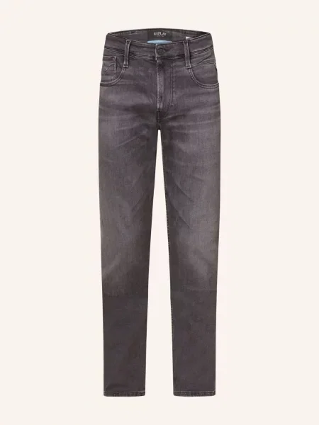 Replay Dżinsy Slim Fit grau szare