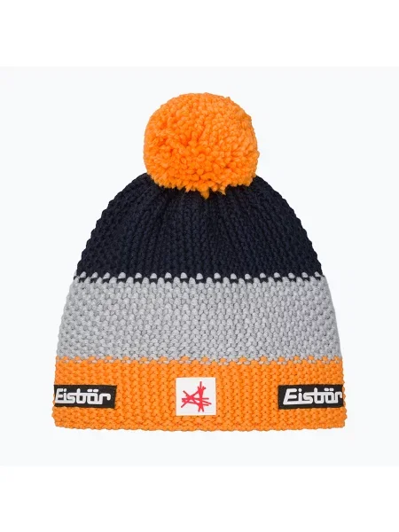 Gyerek téli sapka Eisbar Stan Pompon SA orange. Méret: OS narancsszínű
