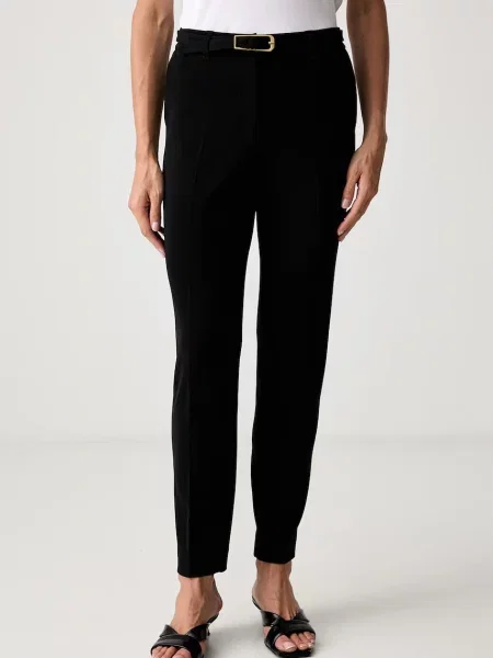 Marciano by Guess pantaloni pentru femei cu vâscoză JOLIE negru