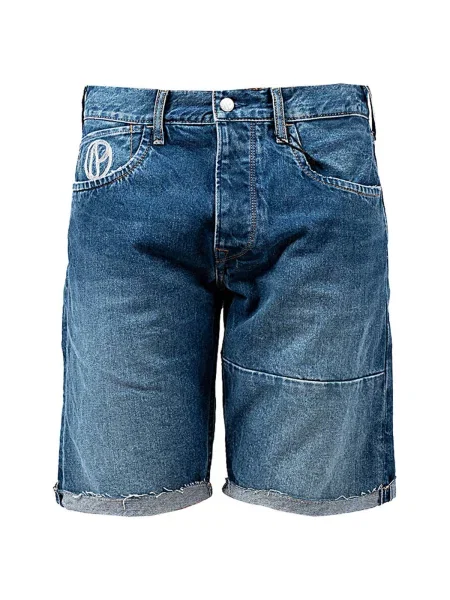 Krátké džínové šortky Pepe Jeans modré