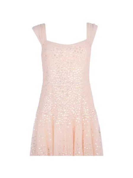 Rochie Needle & Thread cu paiete roz